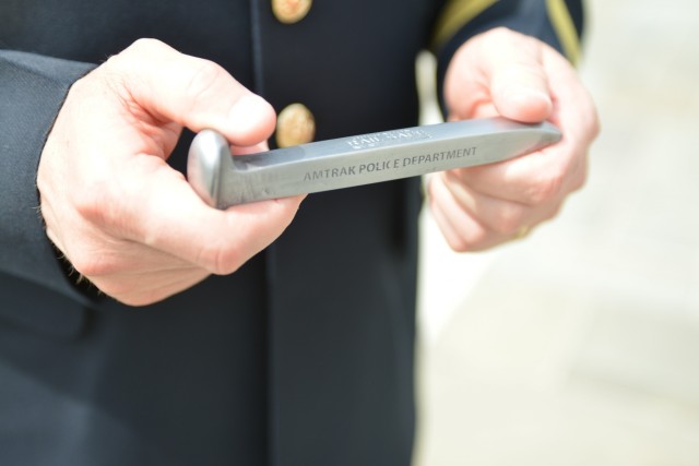 Military District of Washington hosts inter-agency partner at Arlington National Cemetery