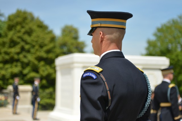 Military District of Washington hosts inter-agency partner at Arlington National Cemetery