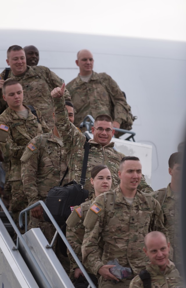 Fort Bliss Iron Eagles arrive in Germany