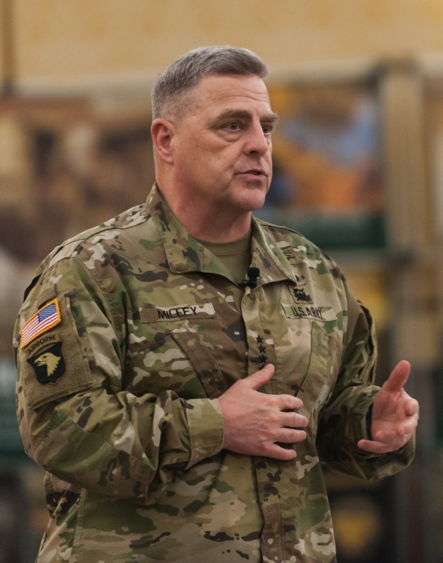 CSA Milley: 'Readiness is my No. 1 priority'