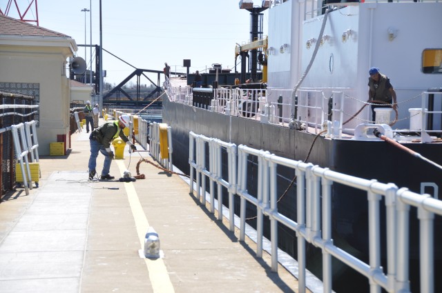 Securing the Barge