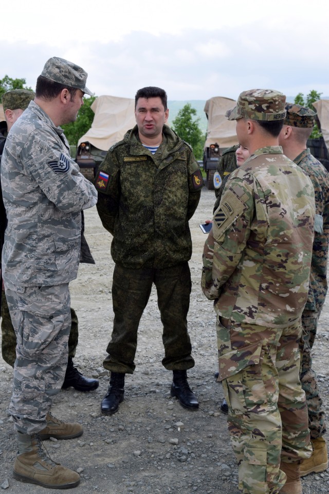 Russian inspection team observes 3ID Soldiers training in Bulgaria
