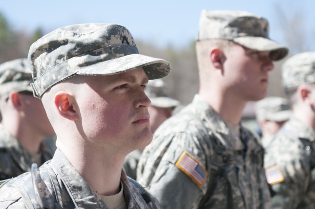 Soldier at Parade Rest