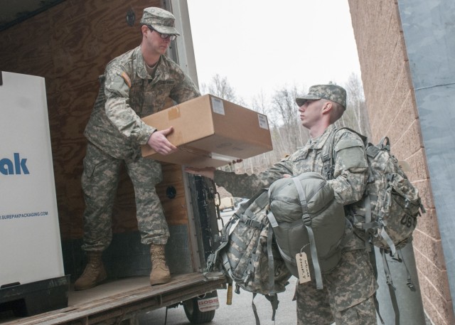 Unloading Supplies