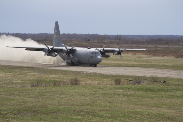 Dirt Strip Landing