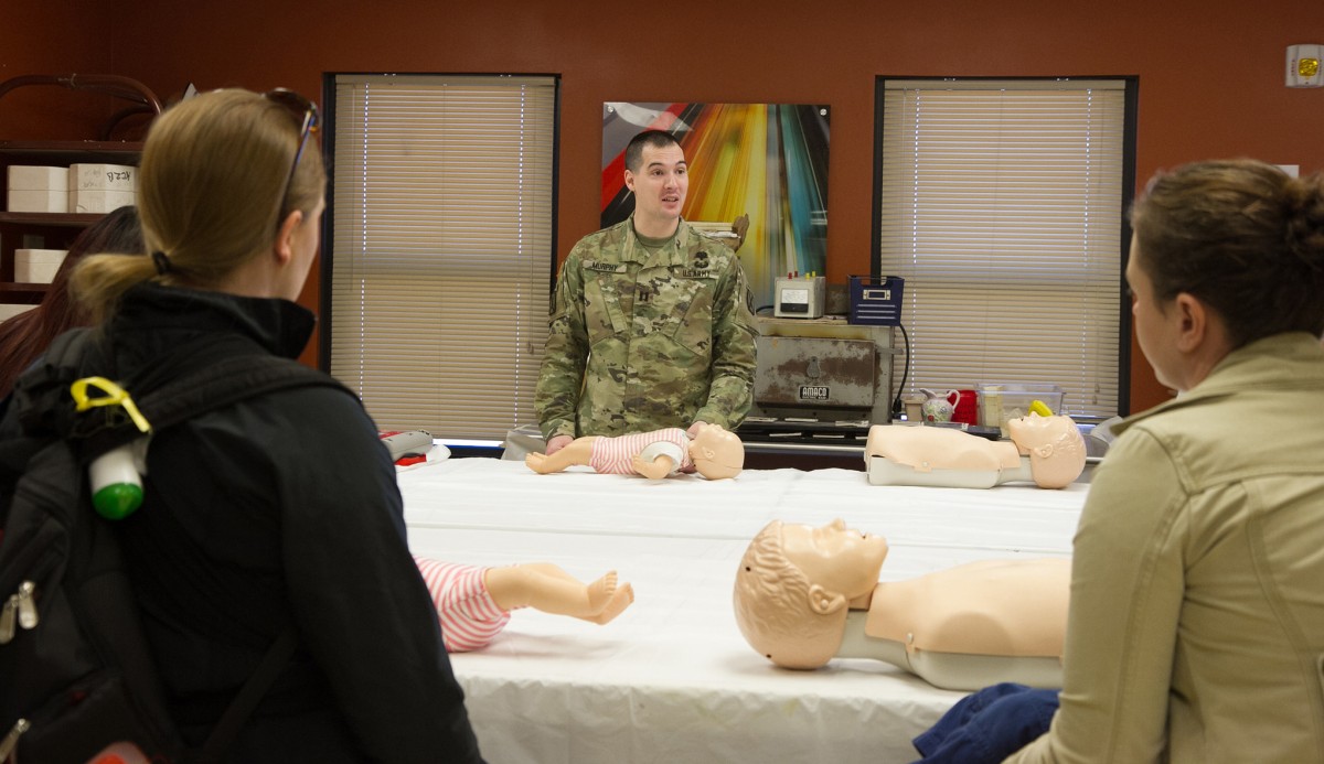New parents gain skills at annual Fort Drum Baby Palooza Article