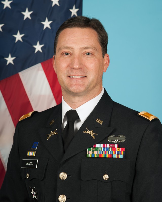 Colonel Kevin Vanyo, Military Deputy to the Director