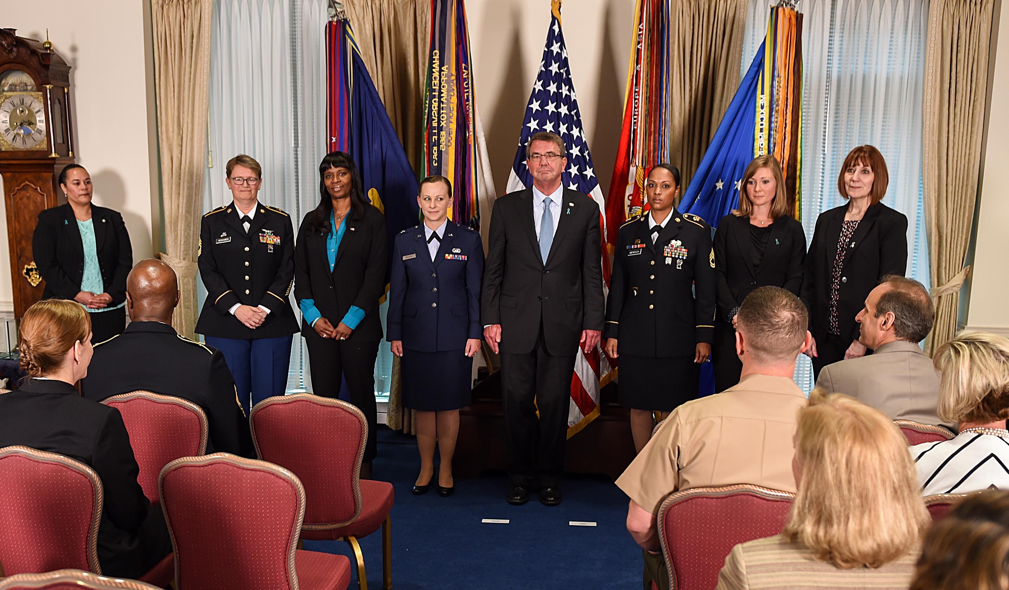 Carter Honors 6 Trailblazer Sexual Assault Response Coordinators Article The United States 2397