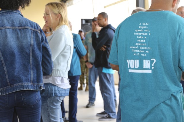 Vicenza Military Community participates in International Denim Day