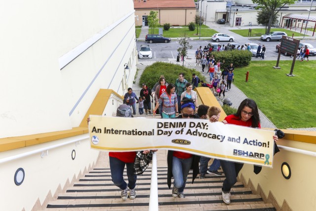 Vicenza Military Community participates in International Denim Day