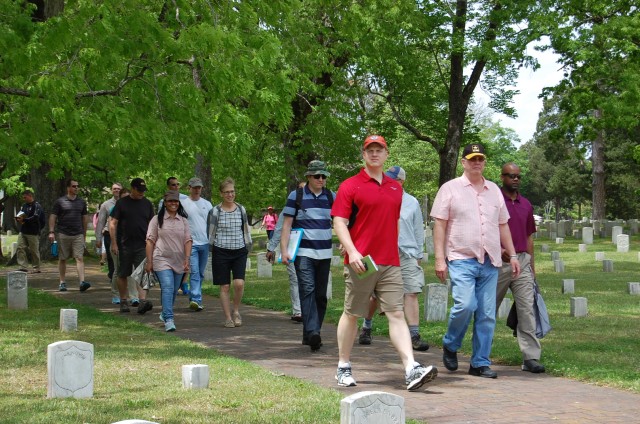 HRC walks Shiloh battlefield