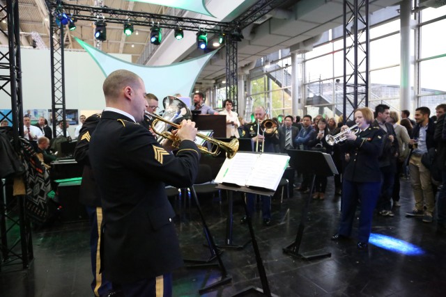 USAREUR Musicians Provide Support for Hannover Messe 2016