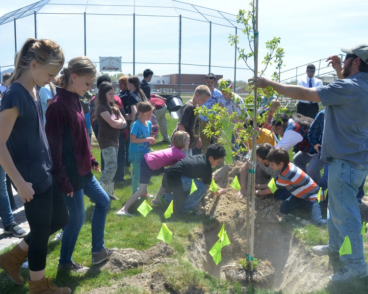 Dugway marks Earth Day with STEM program, tree planting effort ...