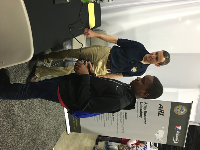 Army researchers engage at science, engineering festival