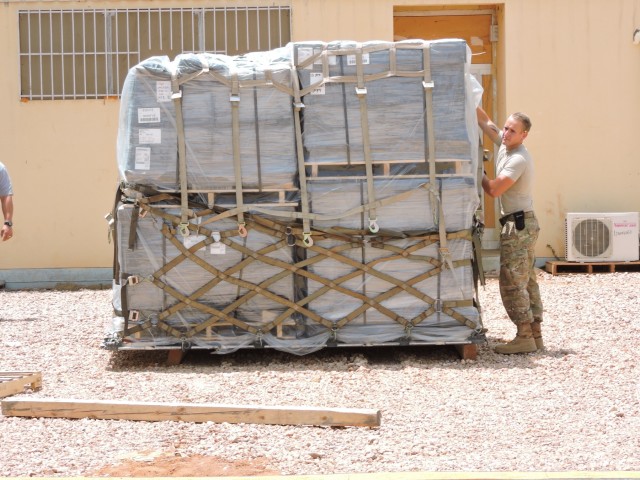 Soldiers in Cameroon receive first mail shipment