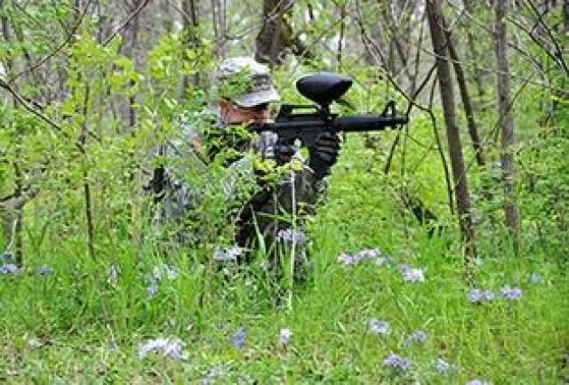 Medical Soldier pulling far-side security