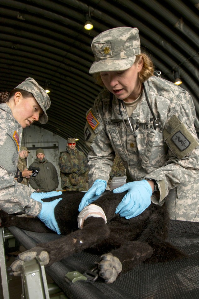 Combat medics deliver the best medicine