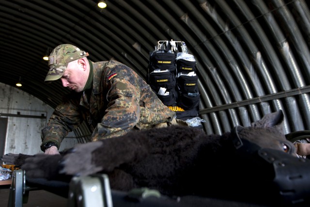 Combat medics deliver the best medicine