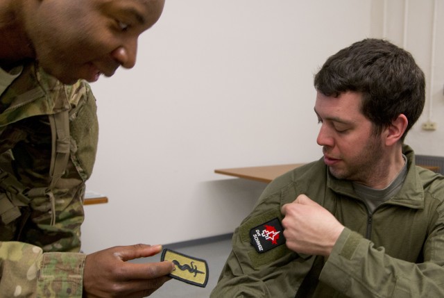 Combat medics deliver the best medicine