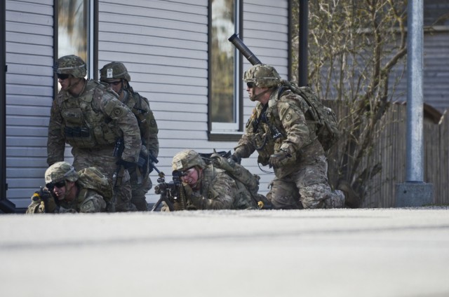 US, Estonia conduct combined urban operations in Voru