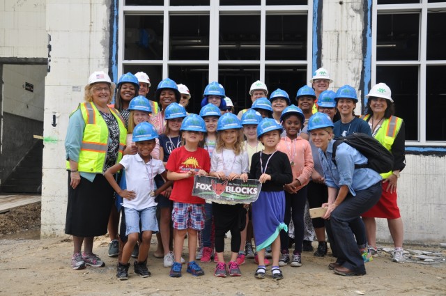 Lucky 13 tour new Diamond Elementary School site