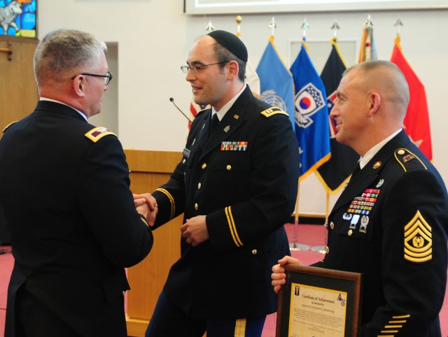 Eighth Army Soldiers attend Holocaust memorial observance