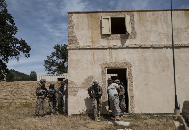 Military Police trains for combat support