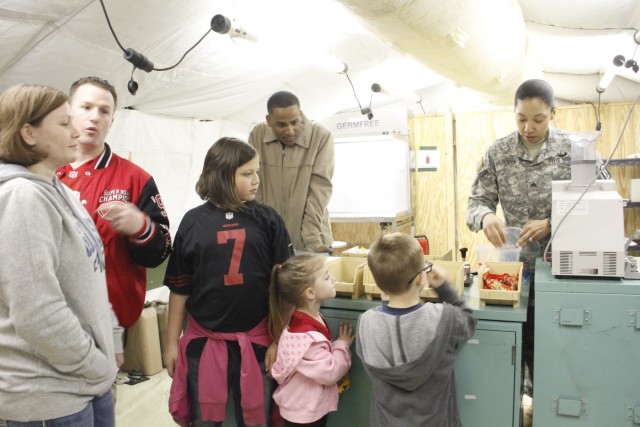212th Combat Support Hospital Celebrates Family Day and the Month of the Military Child