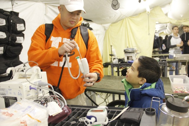 212th Combat Support Hospital Celebrates Family Day and the Month of the Military Child