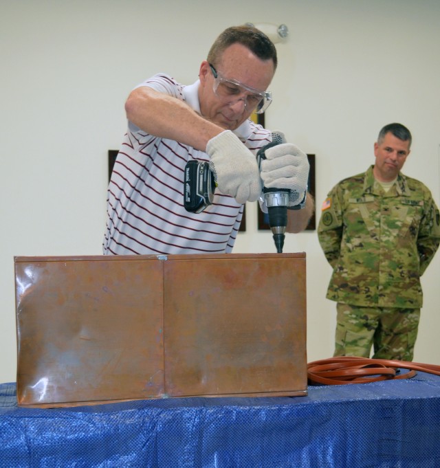 Rock Island Arsenal time capsule opened after nearly 50 years