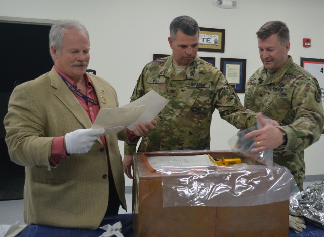 Rock Island Arsenal time capsule opened after nearly 50 years
