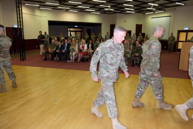7th Mission Support Command Change of Responsibility Ceremony