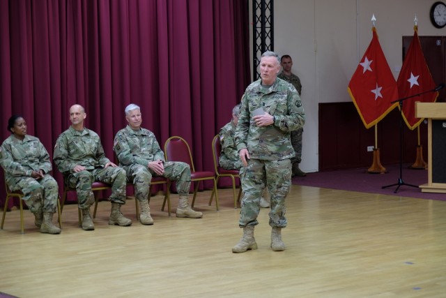 7th Mission Support Command Change of Responsibility Ceremony