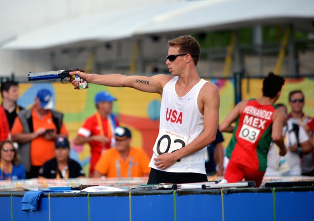 Sgt. Schrimsher shoots for berth in 2016 Olympic Games