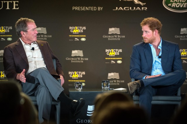 Prince Harry, Bush Stress discuss healing invisible wounds