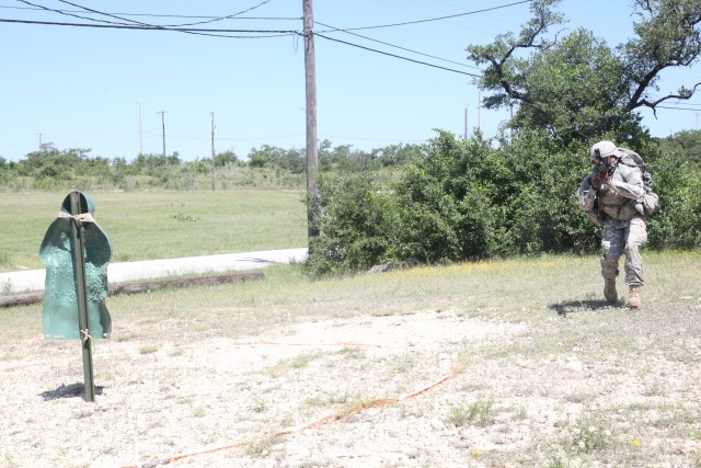 Staff Sgt. White on patrol