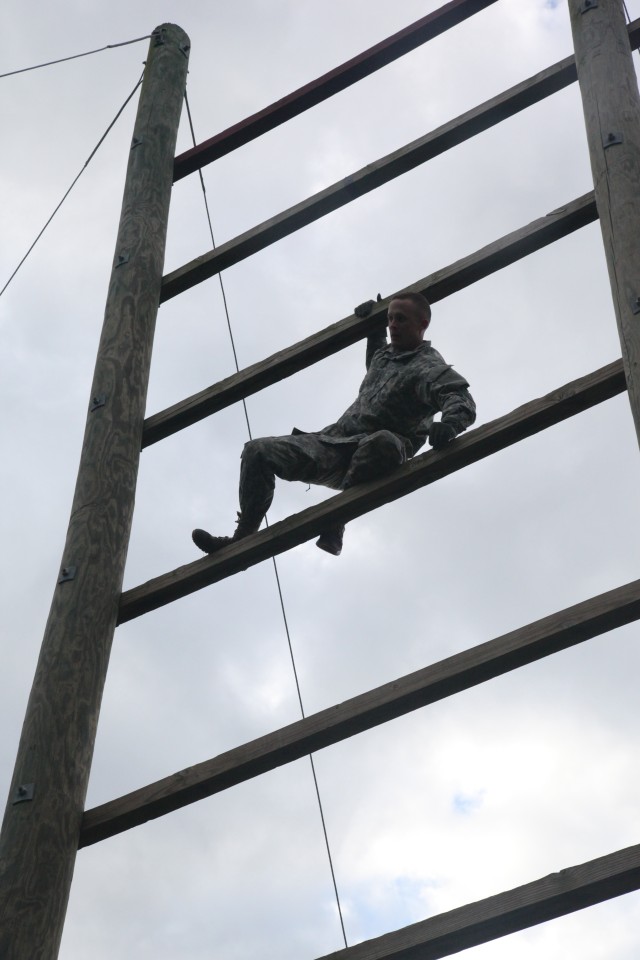Cpl. Horton on the confidence ladder