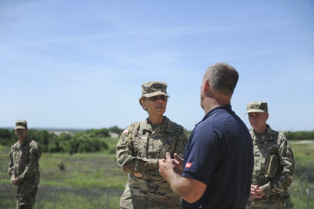 Lt. Gen. Nadja West visits Medical Simulation Training Center