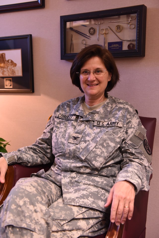 Col. Anna Corulli, deputy commander of Nursing Services at WAMC