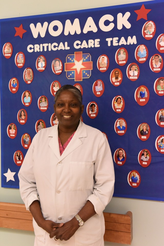 Theadosia Hines, critical (care) clinical nurse specialist for WAMC