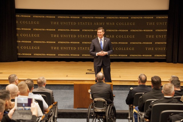 Hon Murphy engages the student body