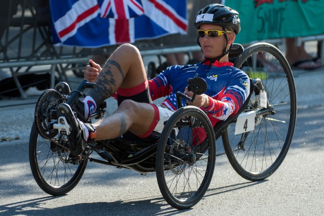 U.S. women take gold, silver bronze in cycling