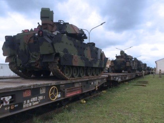 US tanks, Bradleys back in Poland for Atlantic Resolve mission