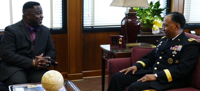 Via meets with president of South Carolina State University