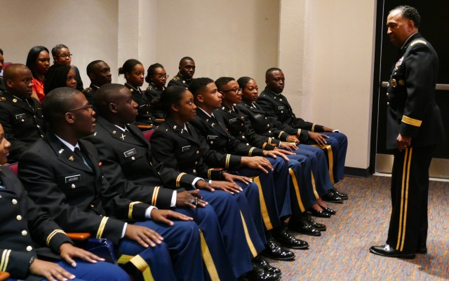 Via speaks to South Carolina State cadets