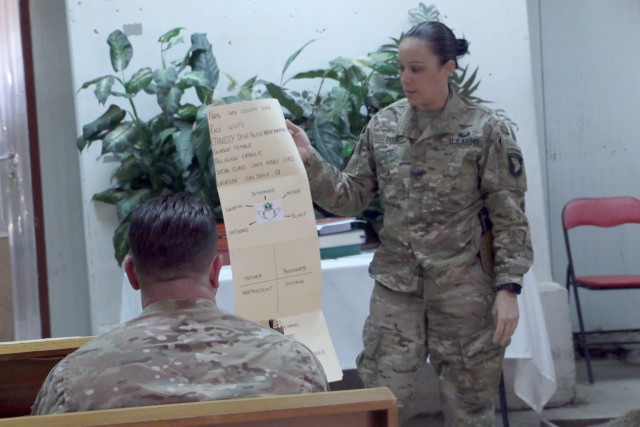Union III Soldiers receive equal oportunity training in Iraq