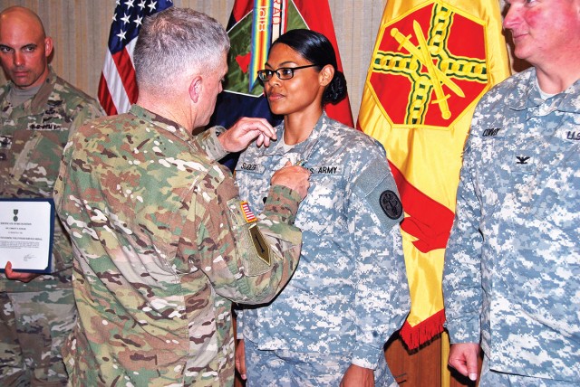 Volunteers of Fort Riley gathered together the evening of May 3 at Riley's Conference Center for the Volunteer of the Quarter ceremony.