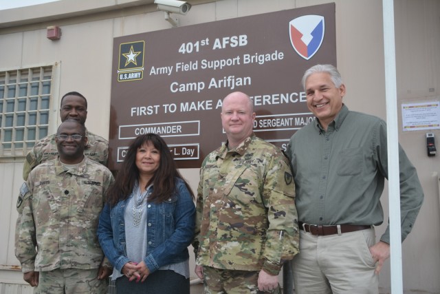 Army Sustainment Command and Rock Island Arsenal personnel deploy to support 401st AFSB missions