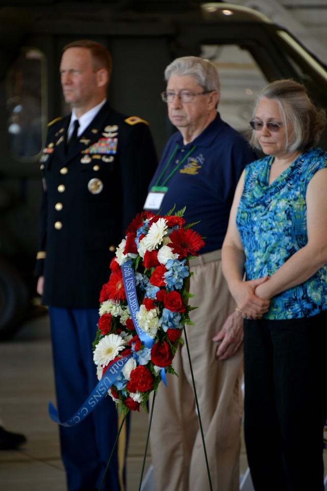 75th Anniversary of USS Albemarle and 50th Anniversary of USNS Corpus Christi Bay Commemorated at CCAD