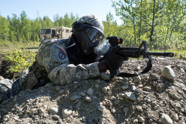 Alaska Army Guard Soldiers on the Move